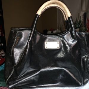 Kate Spade glossy handbag